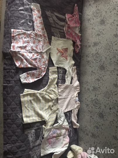 Продам пакетом детские вещи