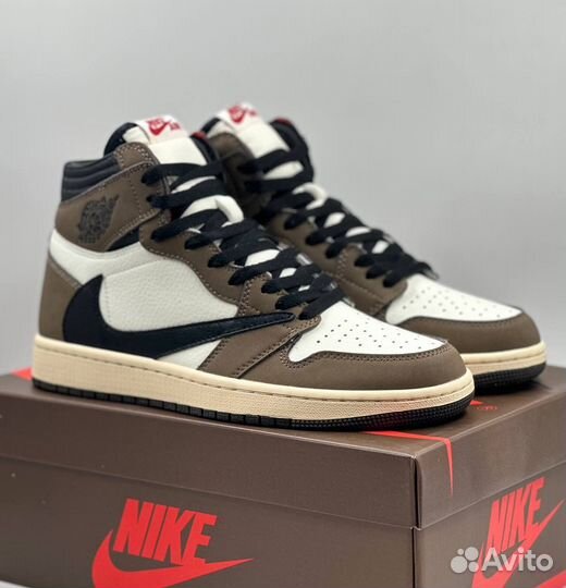 Кроссовки Nike Air Jordan 1 travis scott