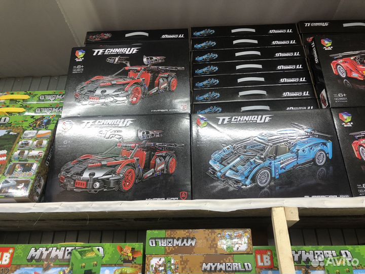 Lego Technic машины новые
