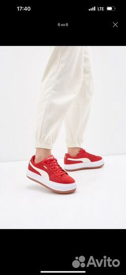 Кроссовки кеды puma suede mayu