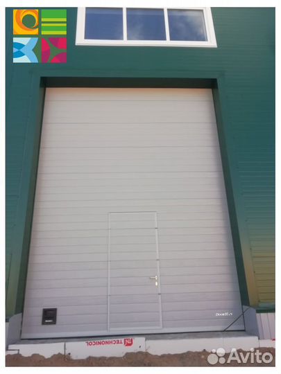 Гаражные ворота alutech