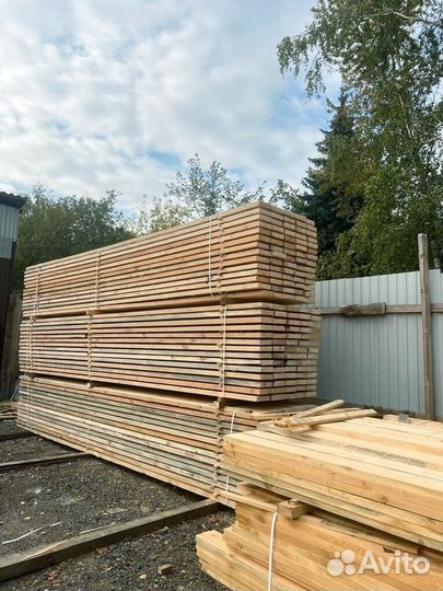 Доска обрезная 25х150х6000мм от производителя