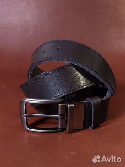 Кожаный ремень ручной работы