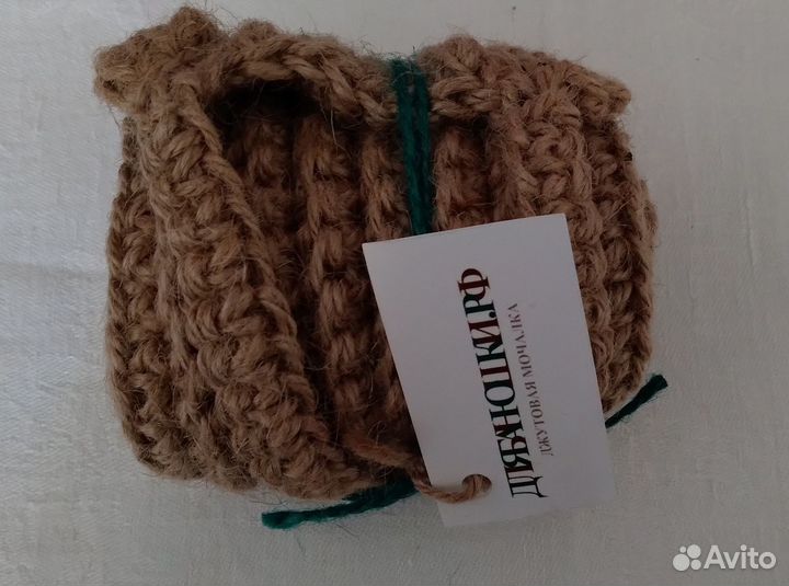 Мочалка ручной работы