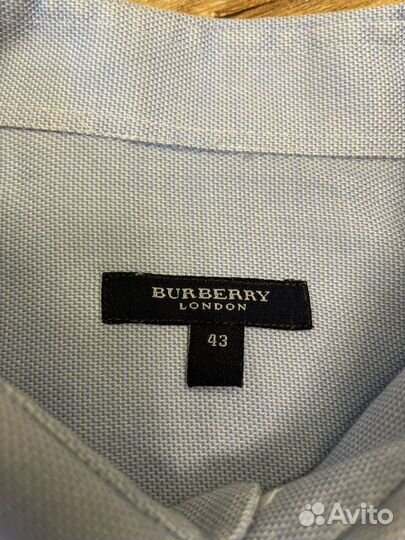 Мужская сорочка Burberry оригинал, размер ворота43