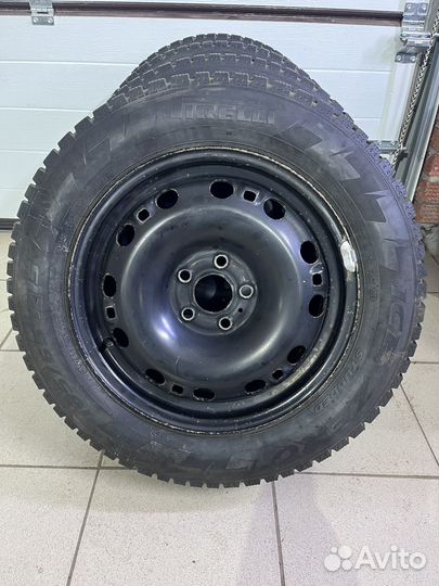 Колеса зимние в сборе R15 185/ 65 5:100 polo rapid