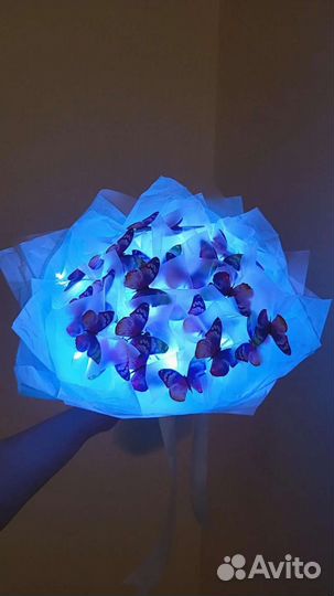 Букет из бабочек с гирляндой Йошкар-Ола