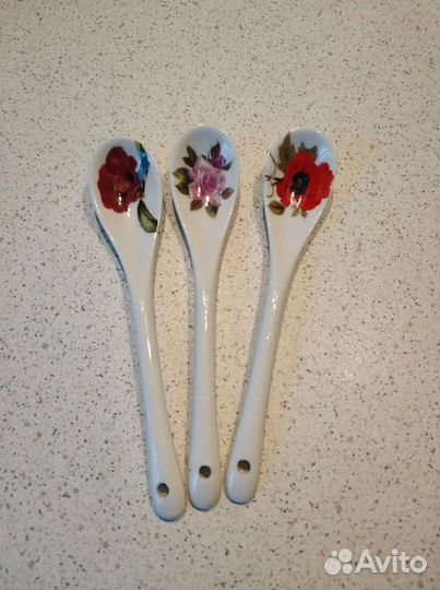 Фарфоровые чайные ложки