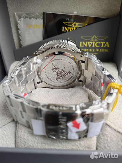 Большие Часы Мужские Invicta King Python Хронограф