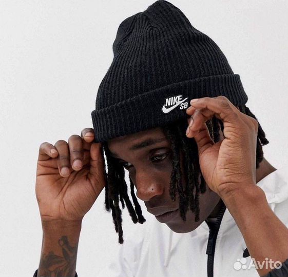 Шапка nike sb бини унисекс