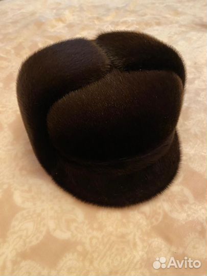 Норковая шапка мужская новая 58 размер