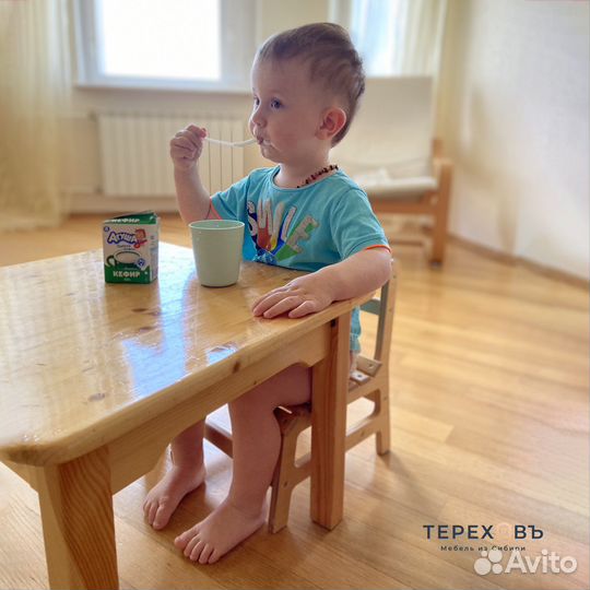 Детский стол и стул (новые)