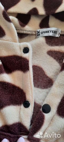 Комбинезон флисовый на 6-9 мес