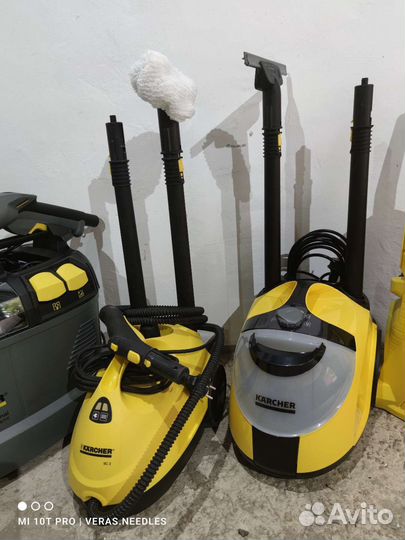 Прокат Керхер химчистка, пароочистители, минимойка