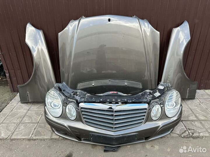 Ноускат для Mercedes W211 Морда в сборе Рест