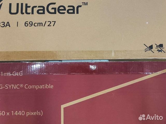 Монитор LG UltraGear 27GL83A 27 дюймов объявление продам