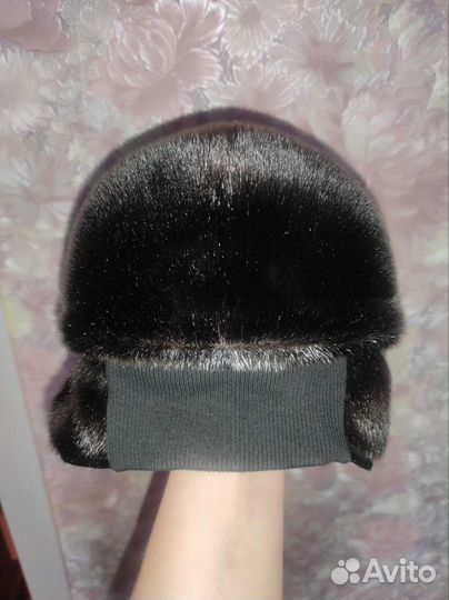 Меховая мужская кепка