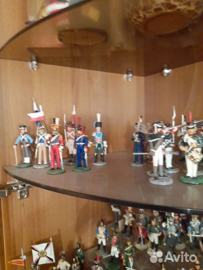 Коллекция солдатиков Наполеоновские войны 100 шт