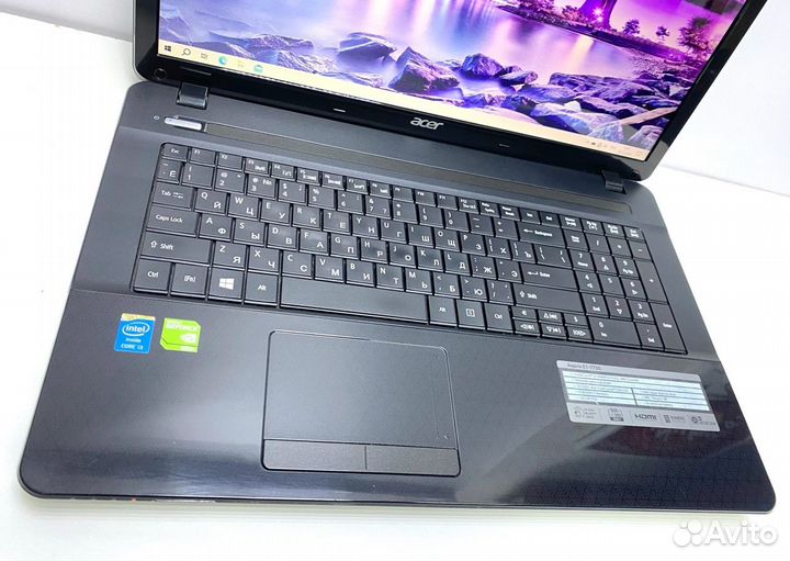 Ноутбук Acer i3-4000M/8Gb/GeForce 820M 2Gb/SSD 240