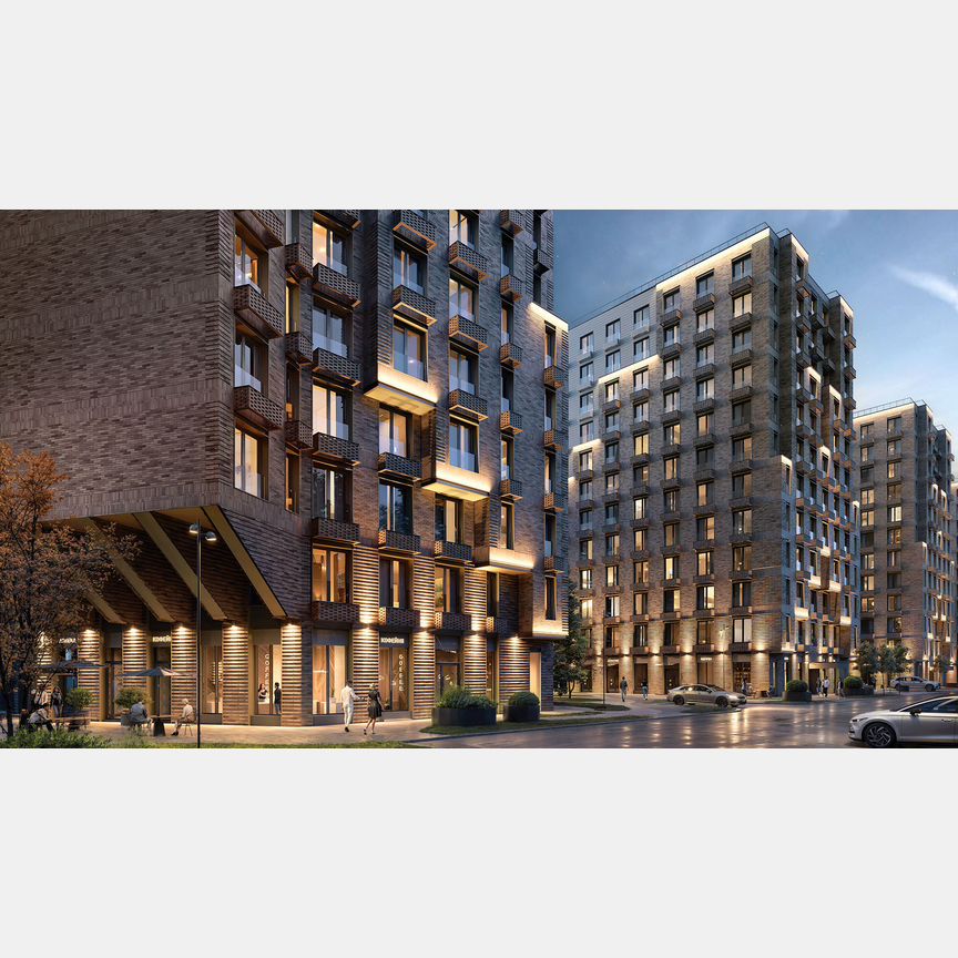 2-к. квартира, 71 м², 1/6 эт.