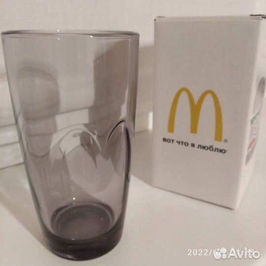Стакан от Макдональдс в честь 50 лет бик мак