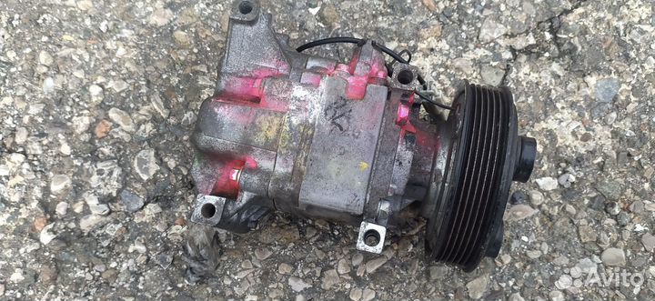 Компрессор кондиционера mazda 3 bk