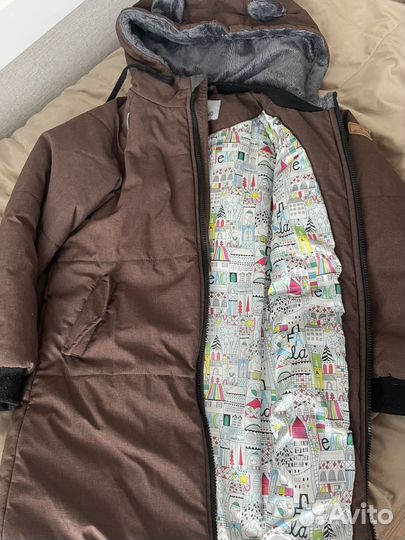 Куртка зимняя для девочки 140