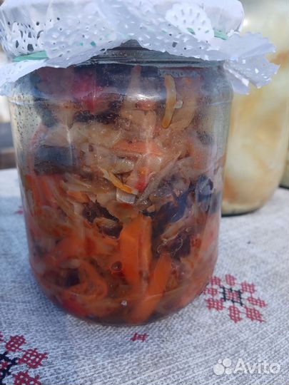 Заготовки соленья
