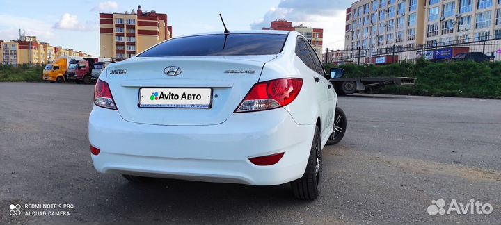 Hyundai Solaris 1.4 AT, 2012, 166 000 км