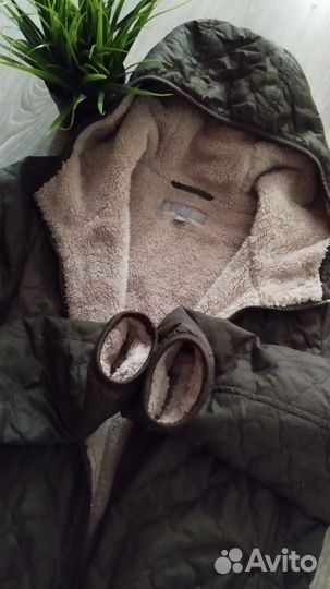 Куртка Uniqlo на густом флисе S