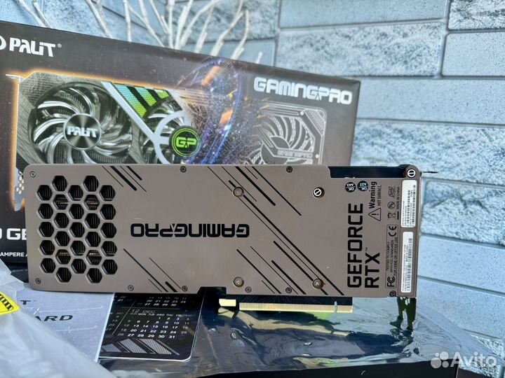 Видеокарта Rtx 3080 10GB Palit GP/Пломба