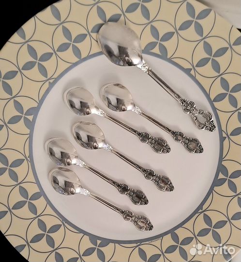 Кофейные ложки мельхиор, СССР