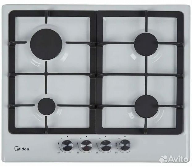 Новая встраиваемая газовая варочная панель Midea