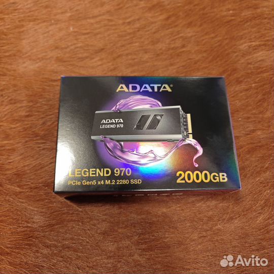 SSD 2 TB adata legend 970 PCIe Gen5 x4 M.2 2280