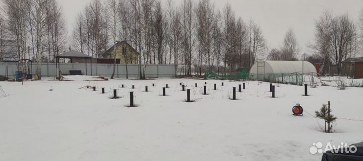 Винтовые сваи под ключ