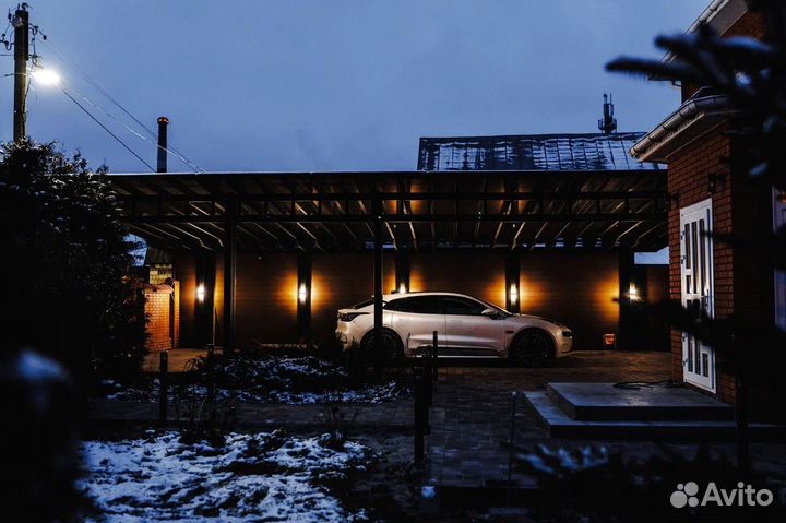 Навес хай-тек