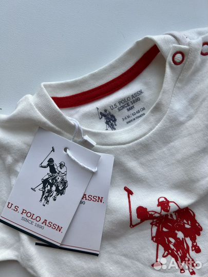 Новый костюм для новорожденного U.S. polo assn