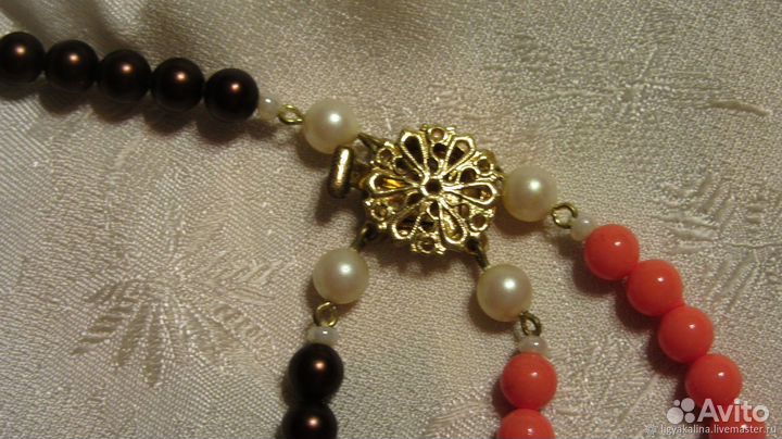 Бусы чешские времен СССР