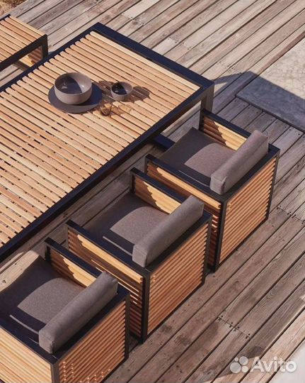 Садовая мебель (скамейки, столы, кресла)