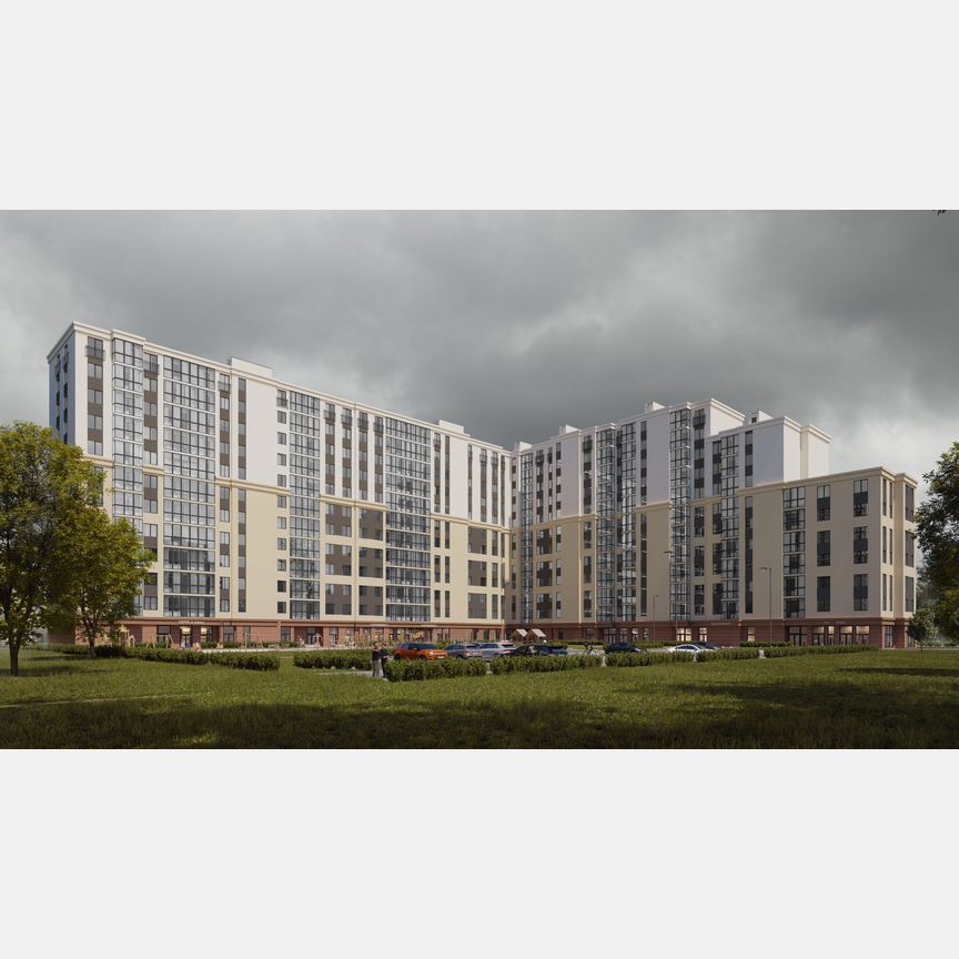 1-к. квартира, 36,5 м², 2/13 эт.