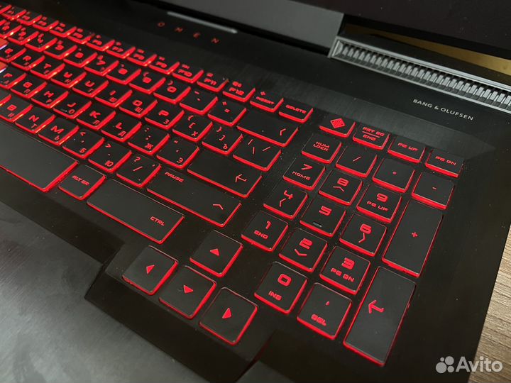 Игровой ноутбук HP Omen 17 i7/gtx1050/12gb/1tb-ssd