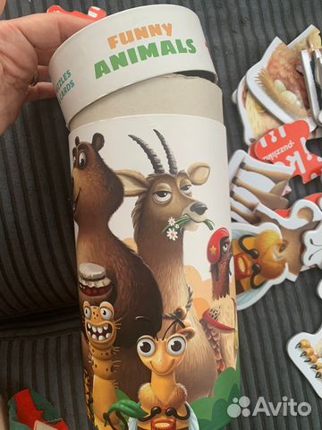 Пазл puzzlika funny animals