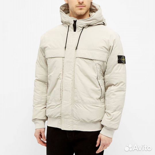 Stone island пуховик мужской