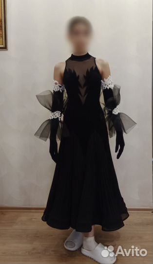 Платье для бальных танцев стандарт ю1