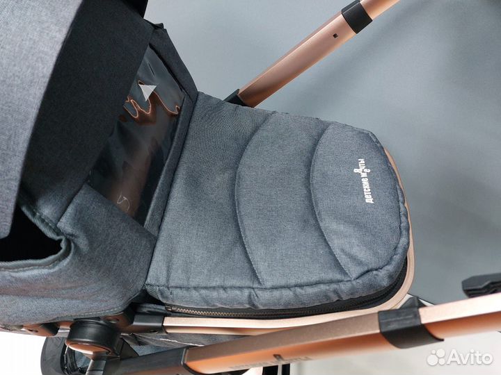 Детская коляска 2в1 трансформер утепленная