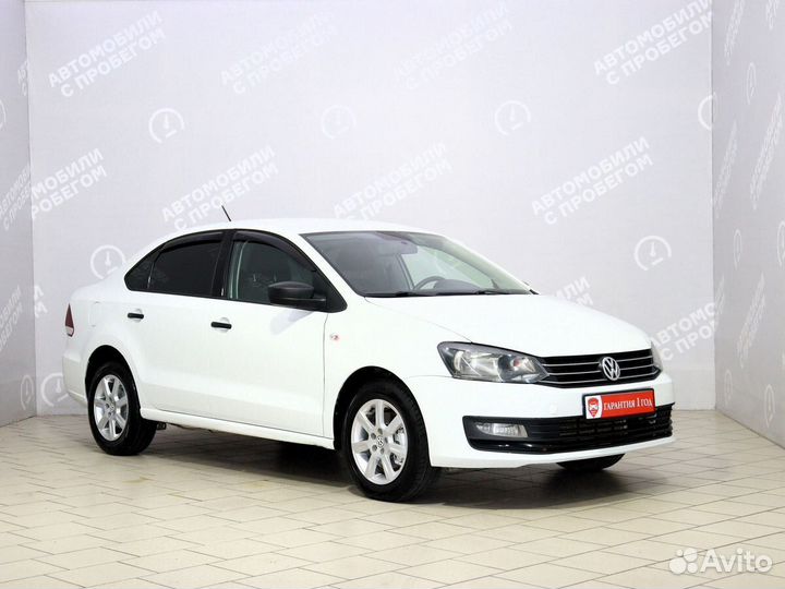 Volkswagen Polo 1.6 AT, 2019, 96 569 км