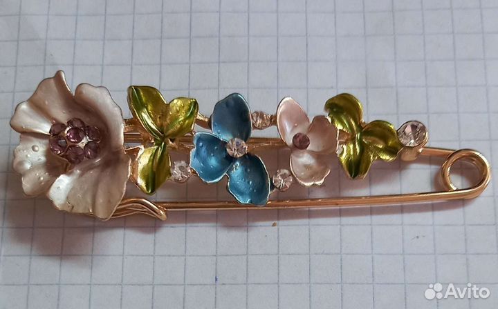 Брошь булавка