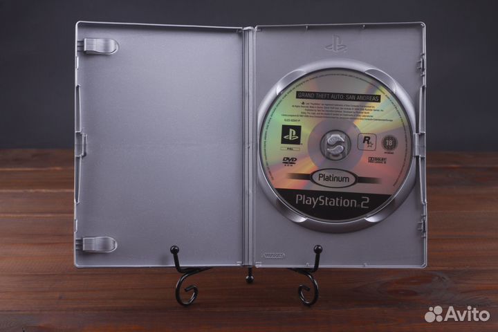 PS2 GTA San Andreas Лицензия
