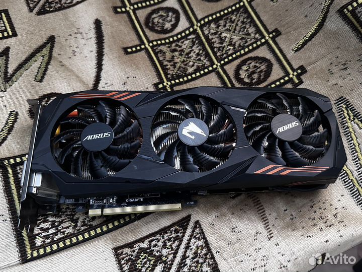 Видеокарта gigabyte aorus gtx 1070ti