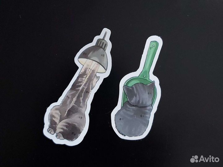 Наклейки котики коты кошки